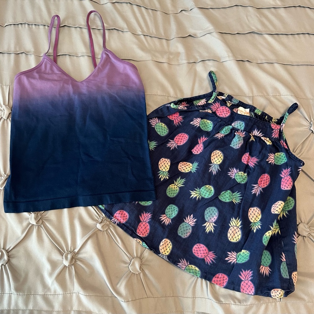 Jumping Beans Purple and Blue Ombre Camisole
